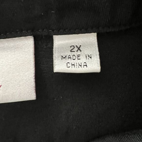 Quacker Factory Vest 2X Embellished - Picture 4 of 5